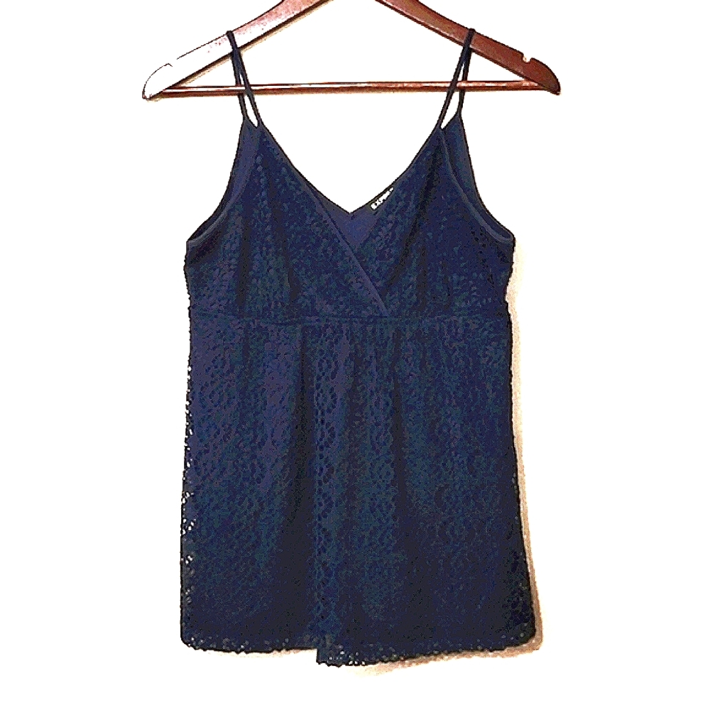 COPY - *3/$15* Lace Empire Waist Tank